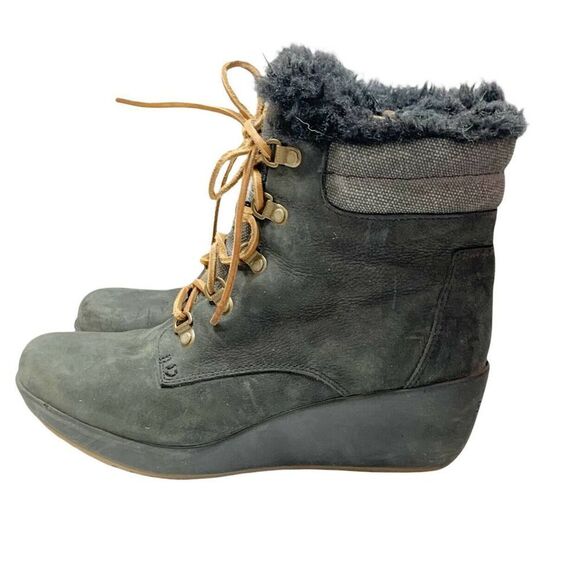 Sperry Top Sider Luca Peak Waterproof Wedge Ankle Booties Women’s Size 10M - Picture 3 of 11